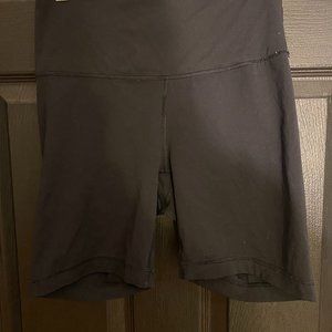 black spandex shorts